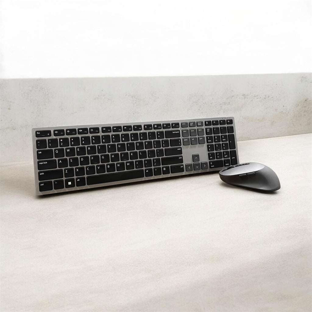 Dell KM7321W Premier Wireless Keyboard and Mouse-Bluetooth + 2.4GHz, Multi-Device.