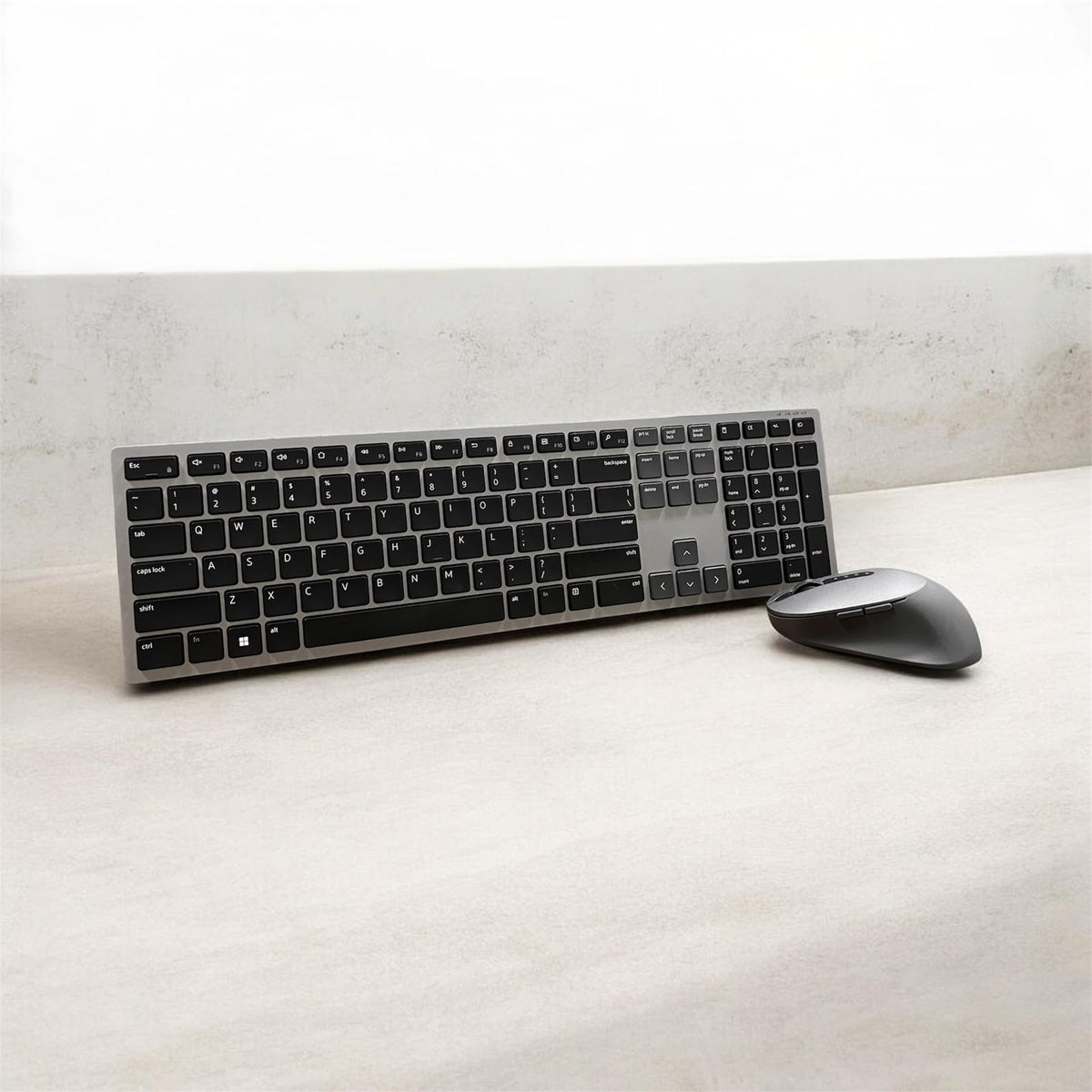 Dell KM7321W Premier Wireless Keyboard and Mouse-Bluetooth + 2.4GHz, Multi-Device.